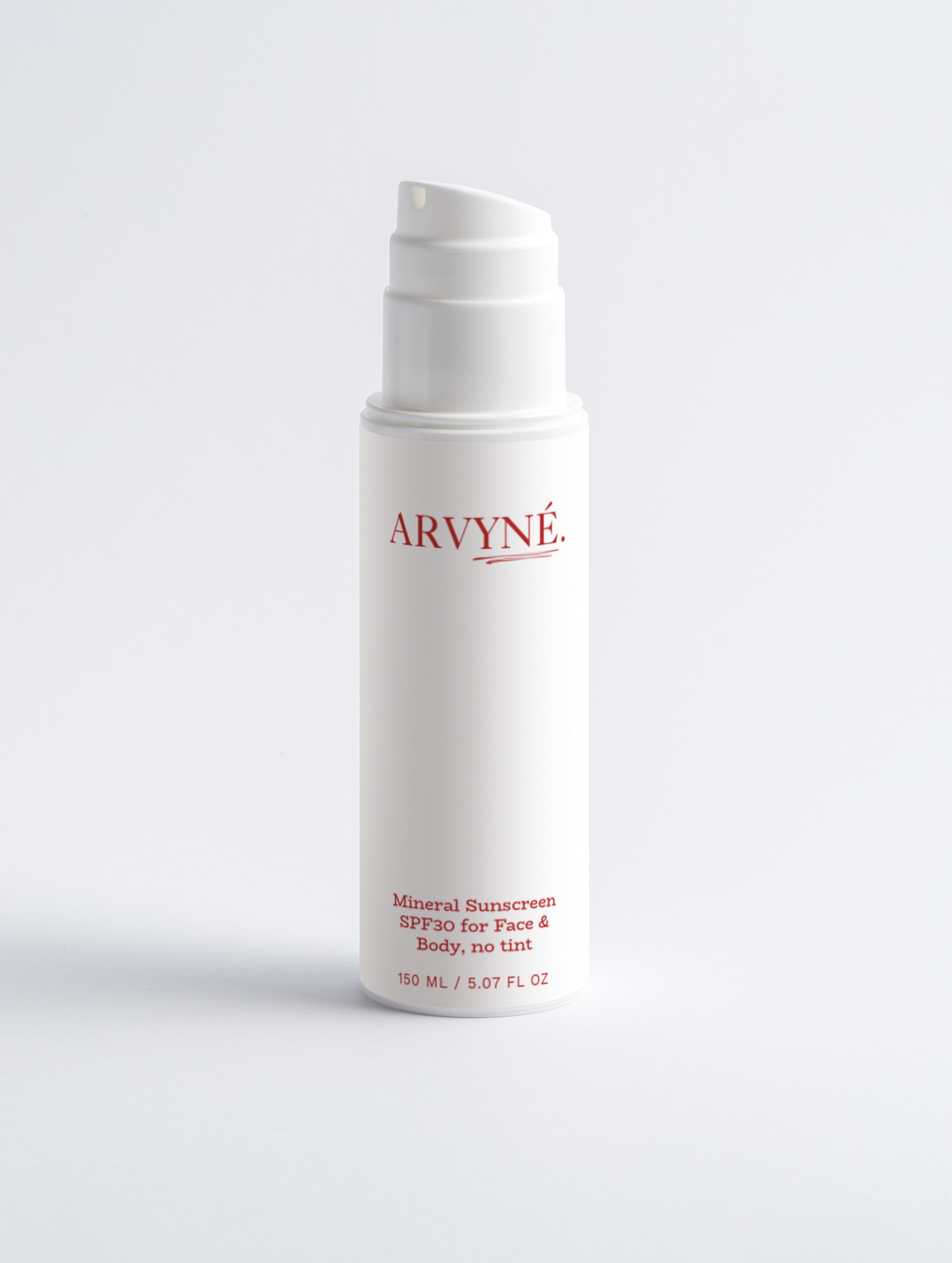 Mineral Sunscreen SPF30 for Face & Body, no tint