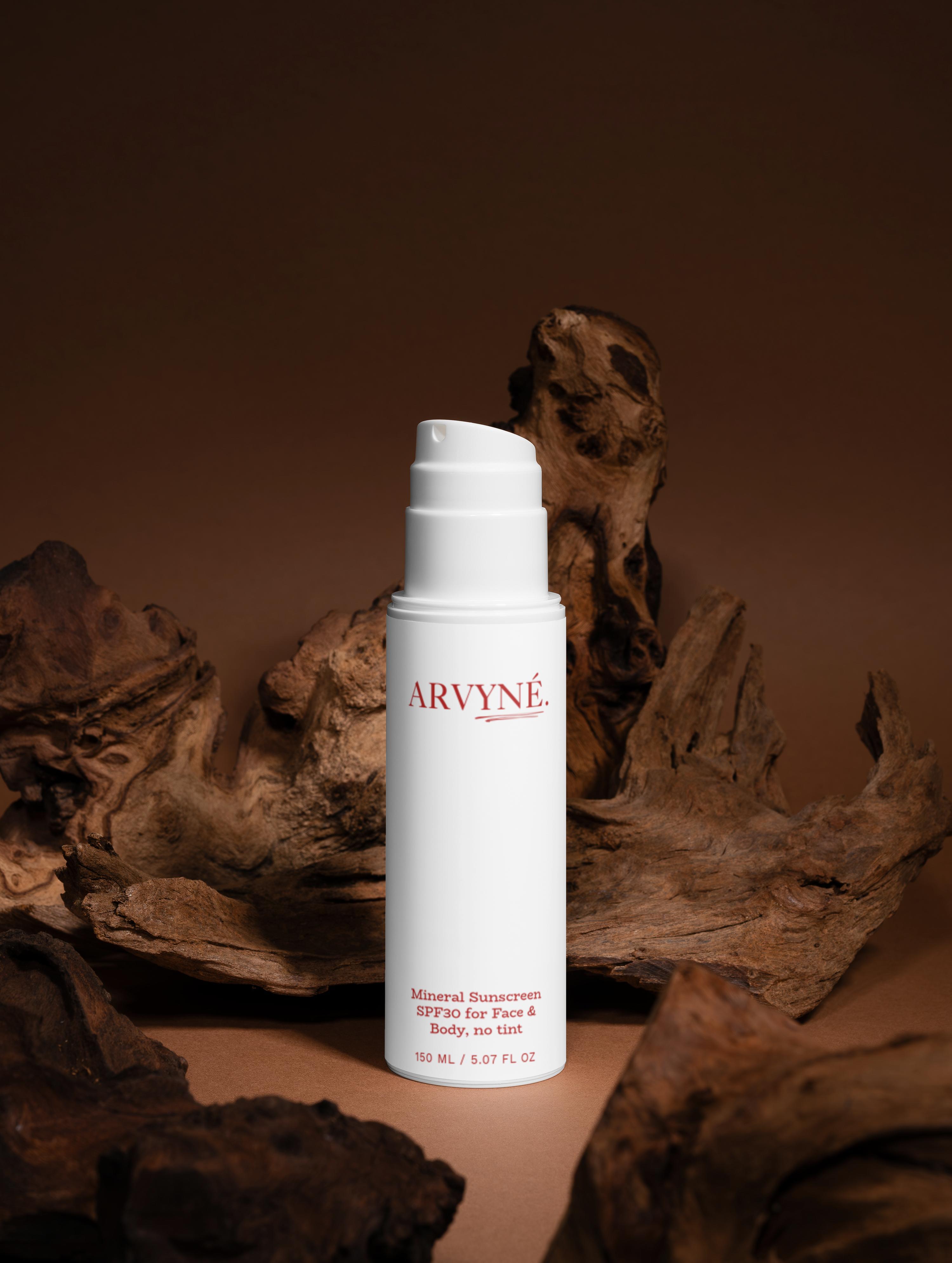 Mineral Sunscreen SPF30 for Face & Body, no tint